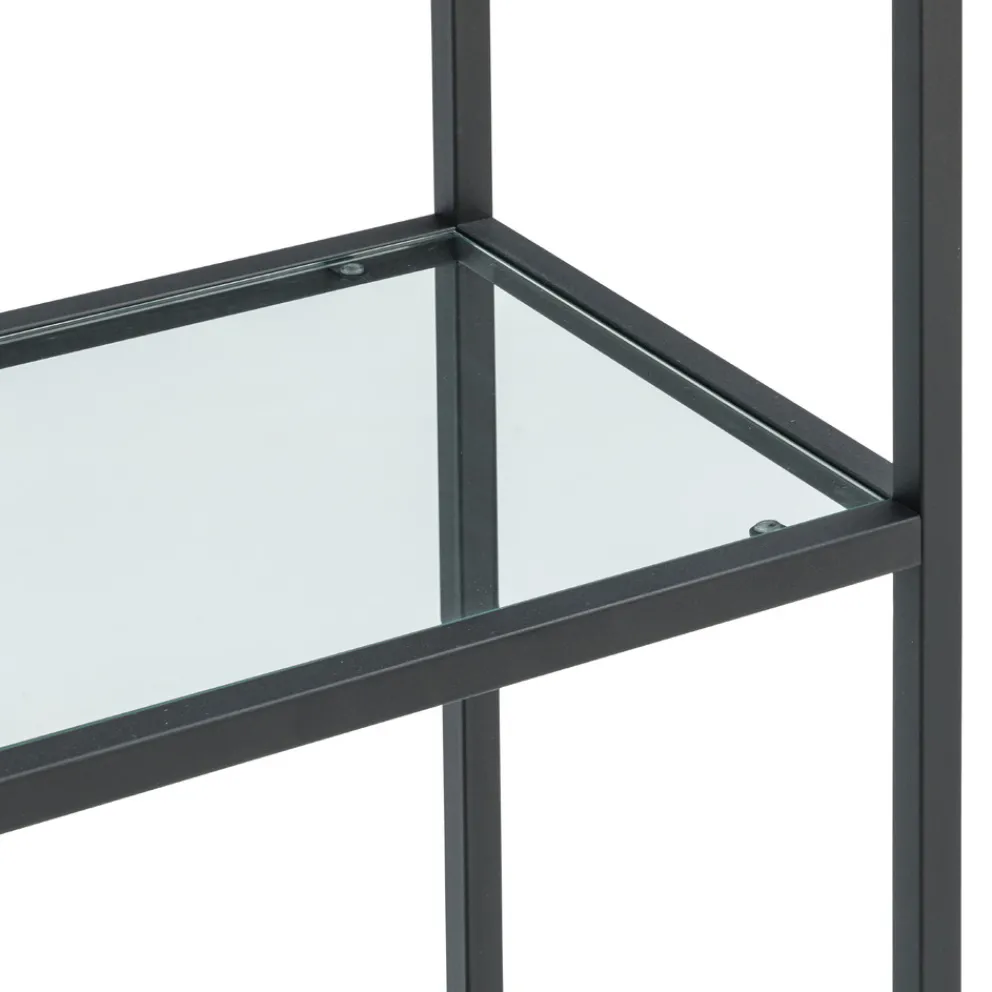 Johann Jakob Regal Smart schwarz, transparent Clearance