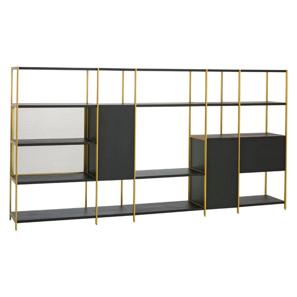 Janua Regalsystem BC06 EICHE / schwarz gebeizt, lackiert New