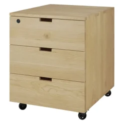 Ethnicraft Rollcontainer Billy eichefarbig New