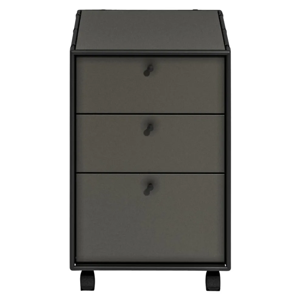 Novel Rollcontainer Brera graphitschwarz Outlet