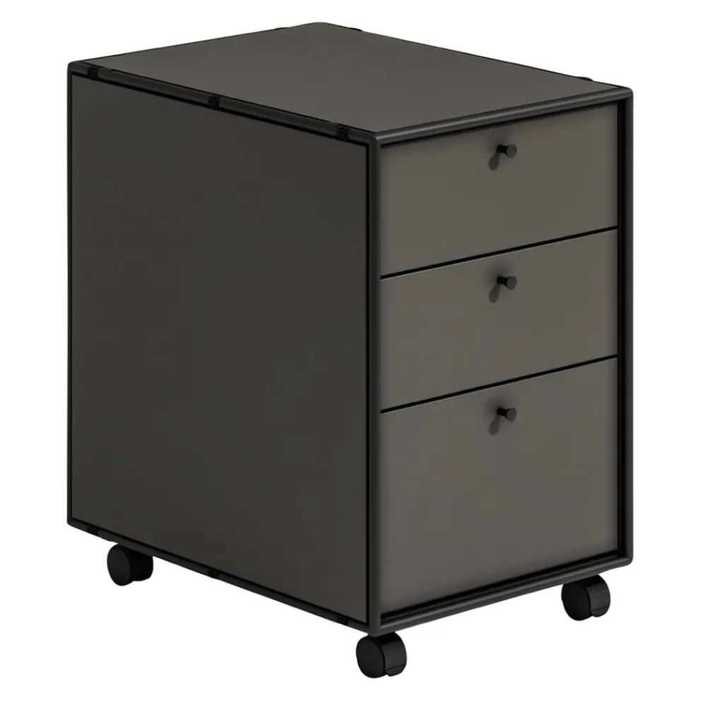 Novel Rollcontainer Brera graphitschwarz Outlet