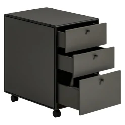 Novel Rollcontainer Brera graphitschwarz Outlet