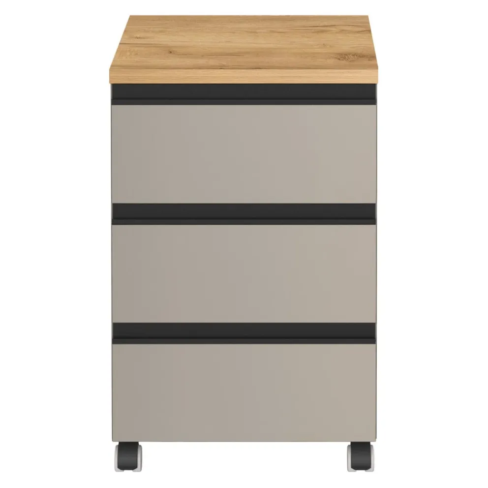 Novel Rollcontainer Deltona-105 steingrau Outlet