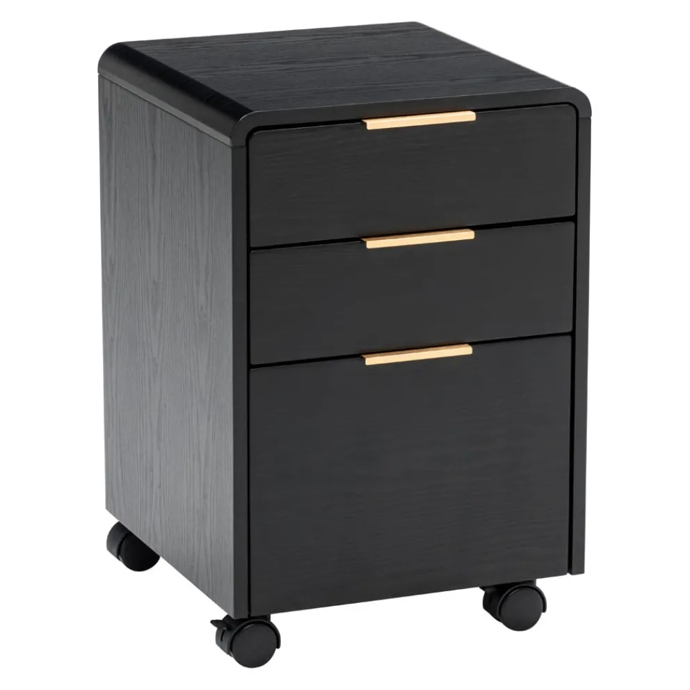 Johann Jakob Rollcontainer Fury schwarz Hot