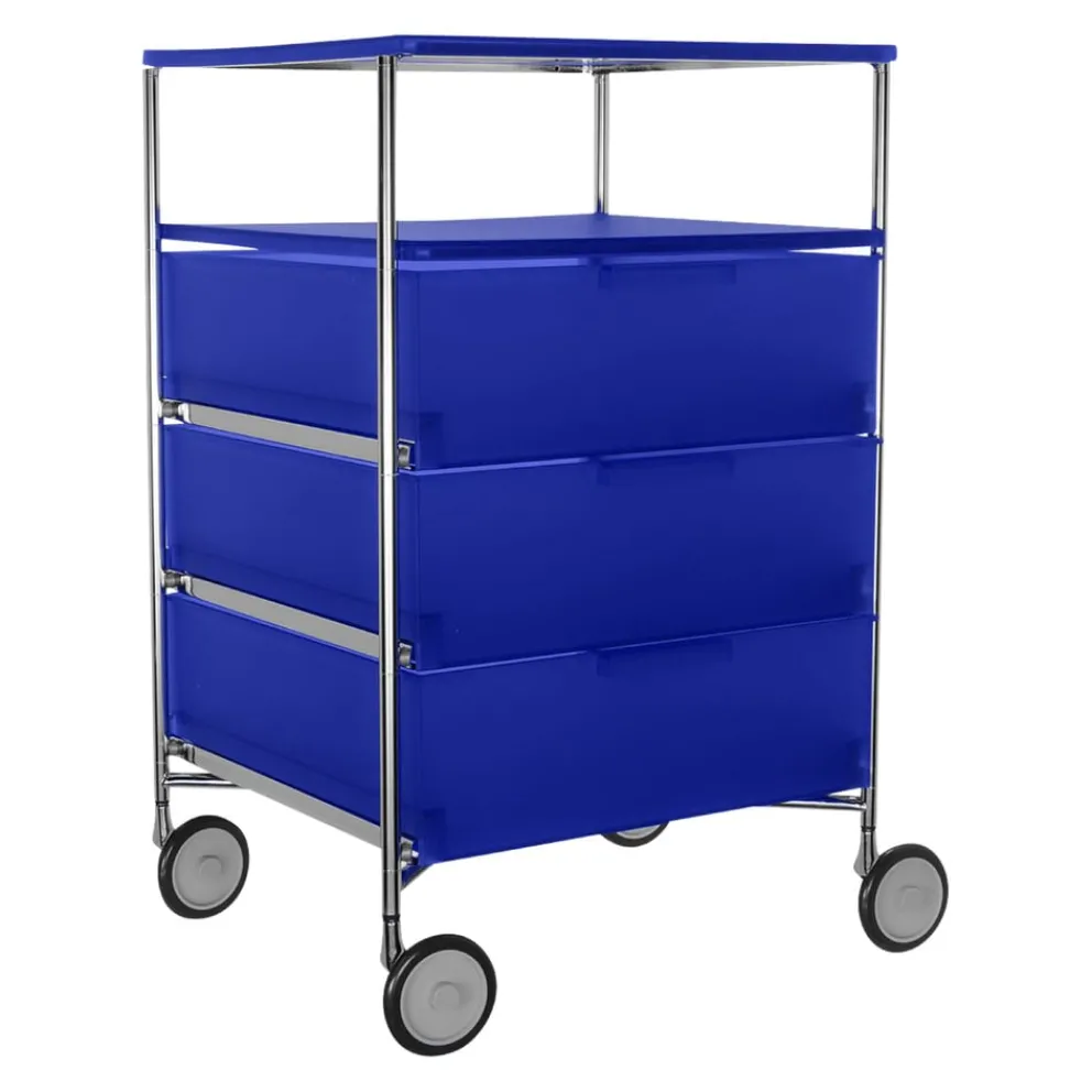 KARTELL Rollcontainer Mobil L2 / kobaltblau Sale