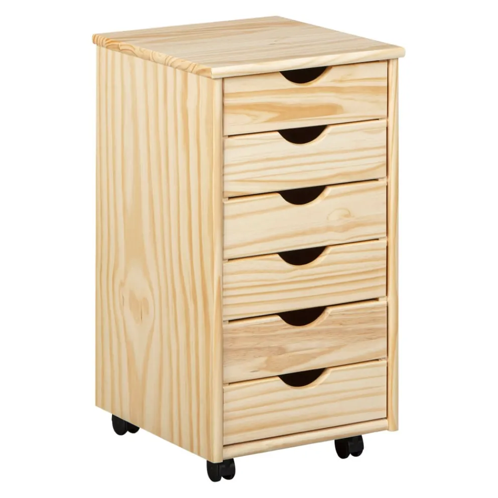 MID.YOU Rollcontainer Nils-105 kieferfarbig Outlet