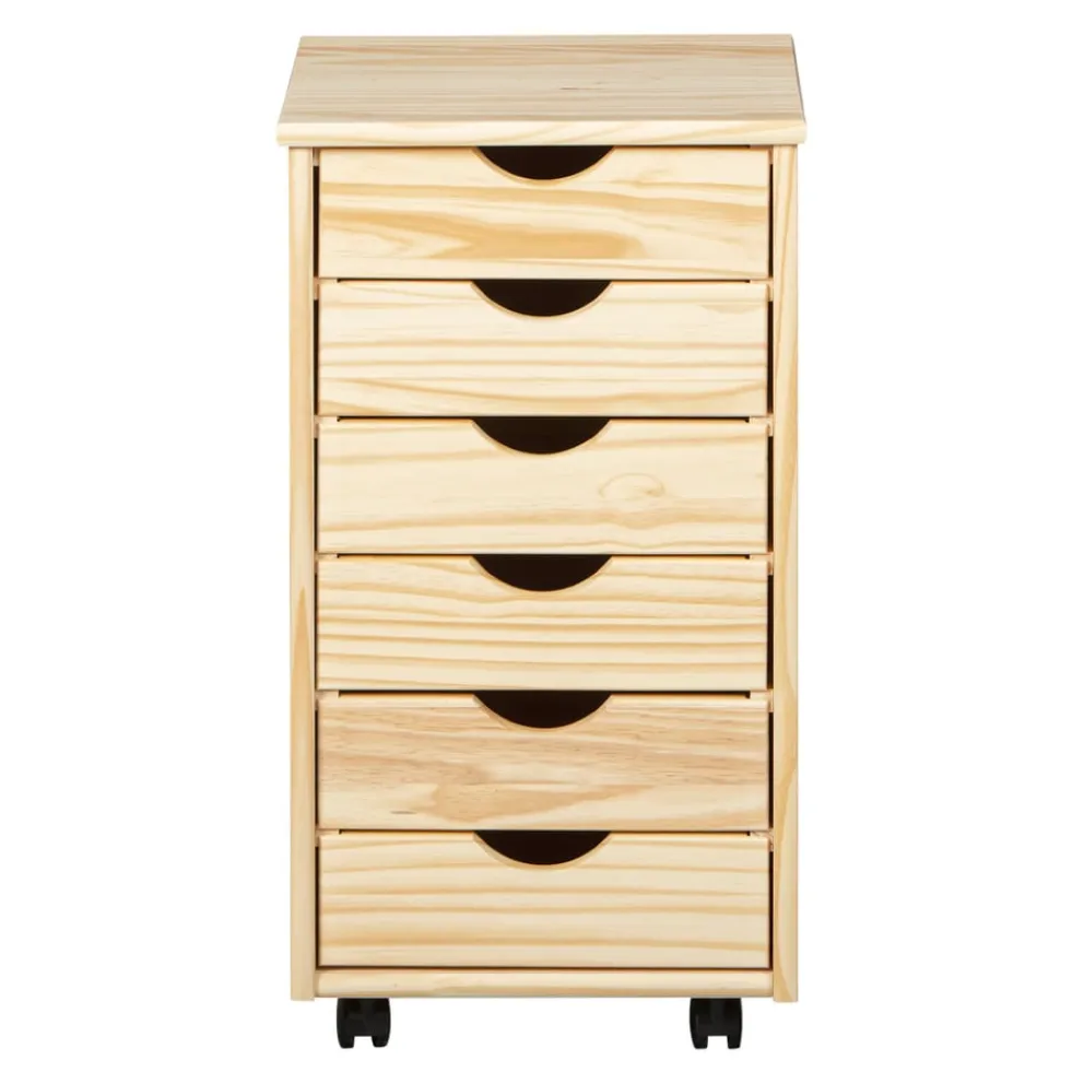 MID.YOU Rollcontainer Nils-105 kieferfarbig Outlet
