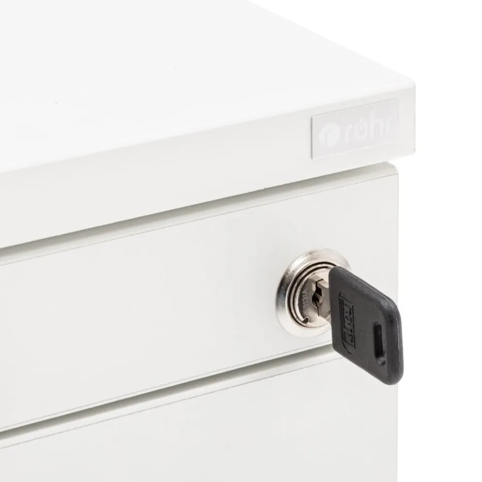 Moderano Rollcontainer Objekt-Plus-105 9010 Weiss Outlet