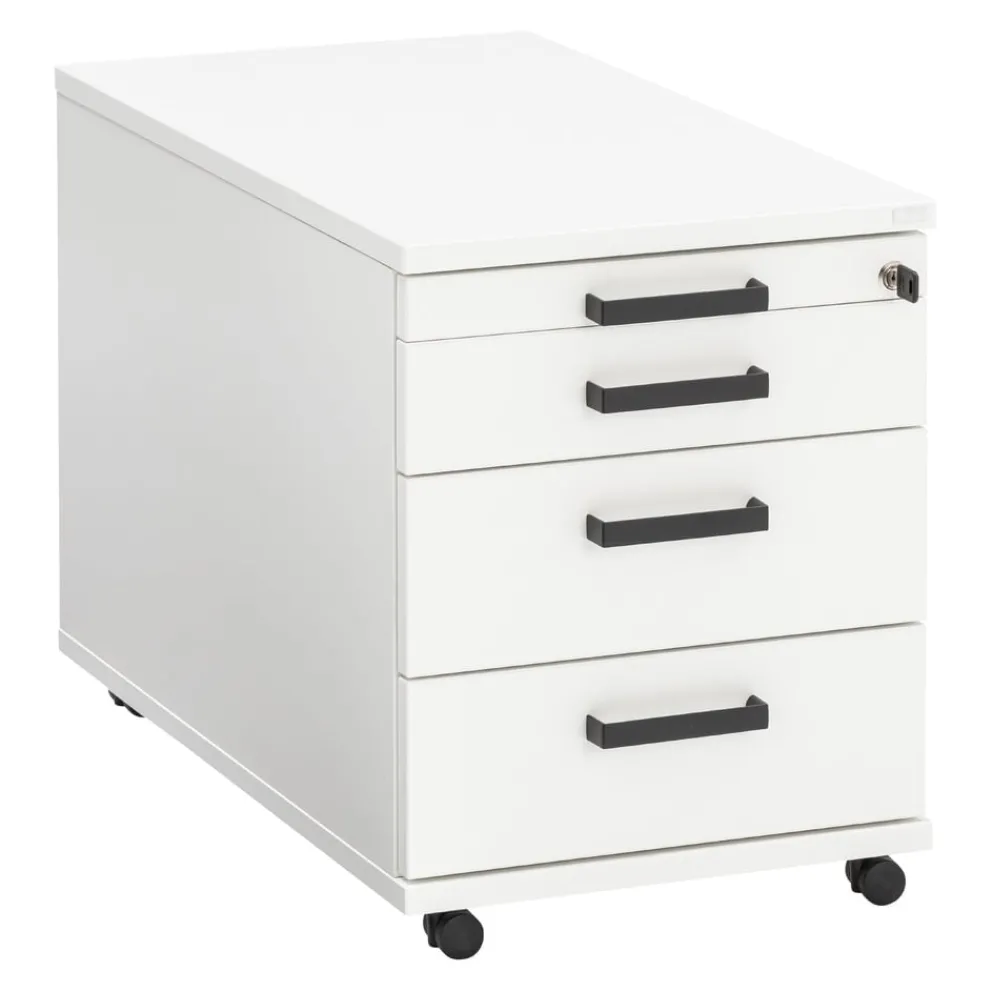 Moderano Rollcontainer Objekt-Plus-105 9010 Weiss Outlet