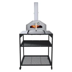 Ooni Rollwagen Large schwarz, silber Online