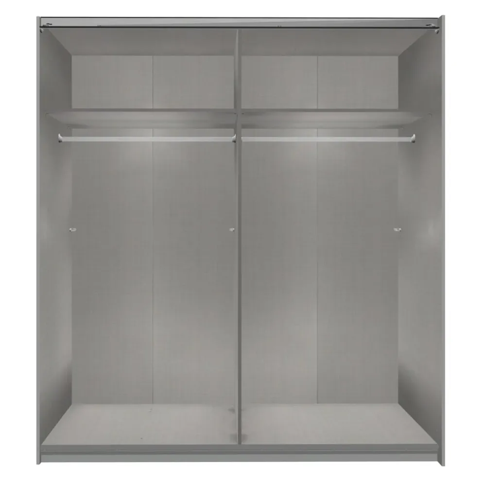 MID.YOU Schiebetürenschrank Baden-201 weiss New