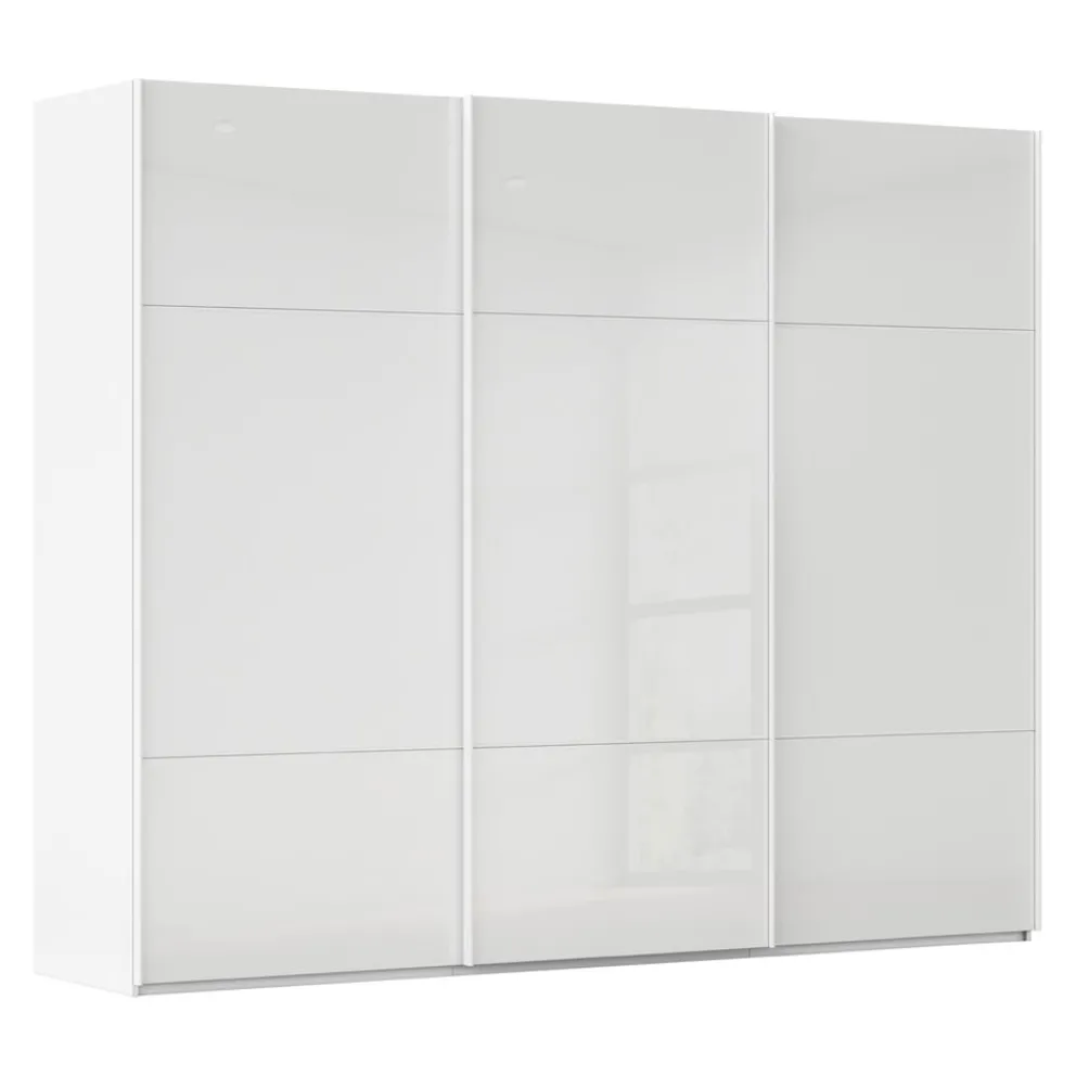 Novel Schiebetürenschrank Covalo-Glas Alpinweiss Clearance