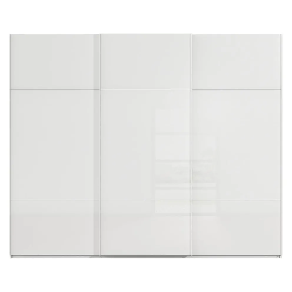 Novel Schiebetürenschrank Covalo-Glas Alpinweiss Clearance