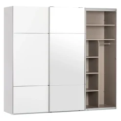 Novel Schiebetürenschrank Covalo Alpinweiss Outlet