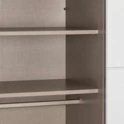 Novel Schiebetürenschrank Covalo Alpinweiss Outlet