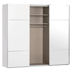 Novel Schiebetürenschrank Covalo Alpinweiss Outlet
