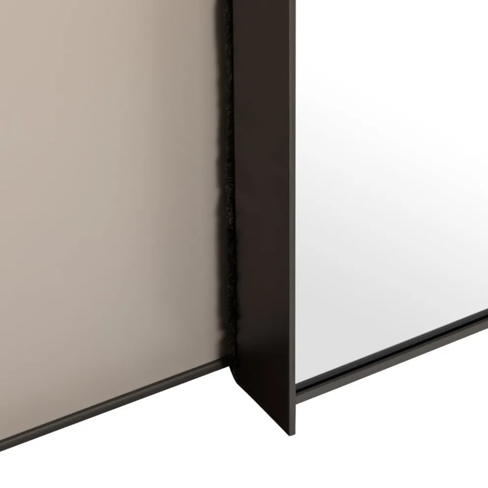 Novamobili Schiebetürenschrank Dover 331 VISONE, C05 SPECCHIO BRUNITO Clearance