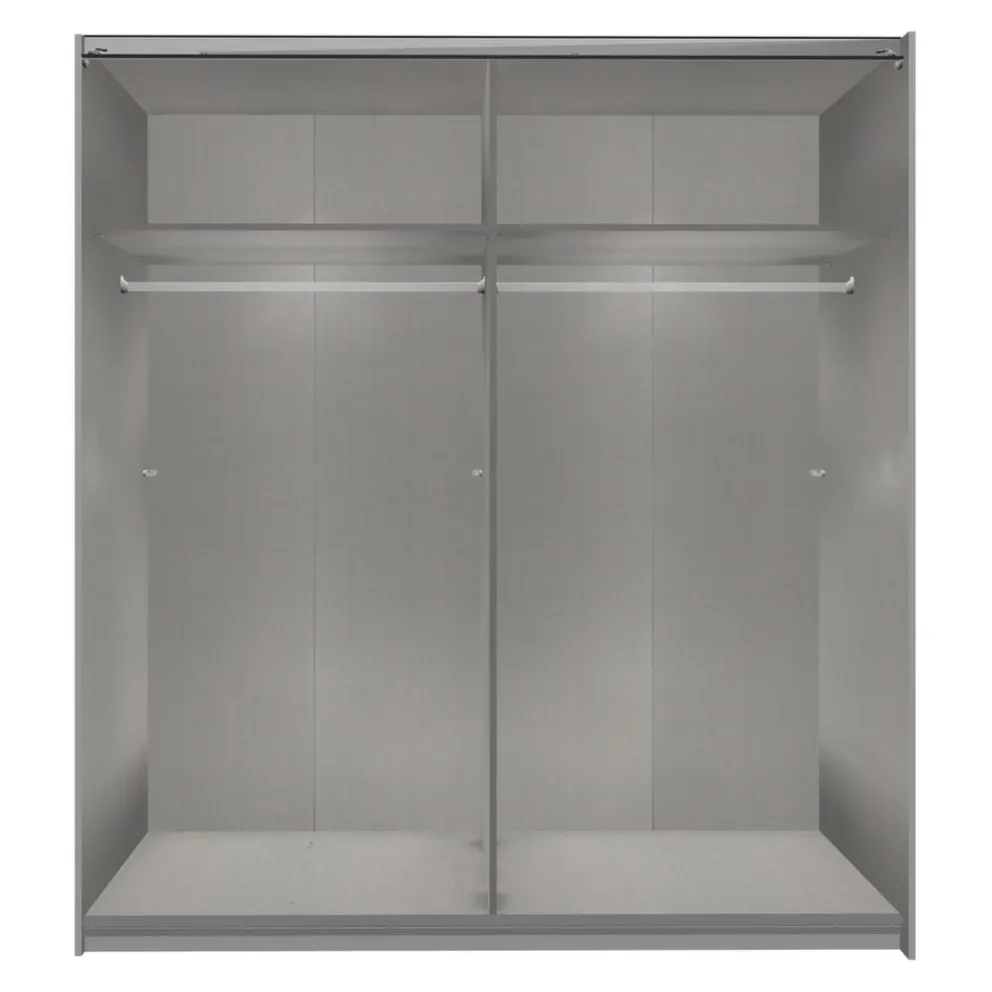 MID.YOU Schiebetürenschrank Ernesto-201 weiss Clearance