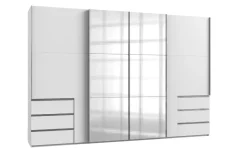 MID.YOU Schiebetürenschrank Level36 weiss
