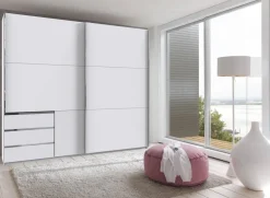 MID.YOU Schiebetürenschrank Level36 weiss Outlet