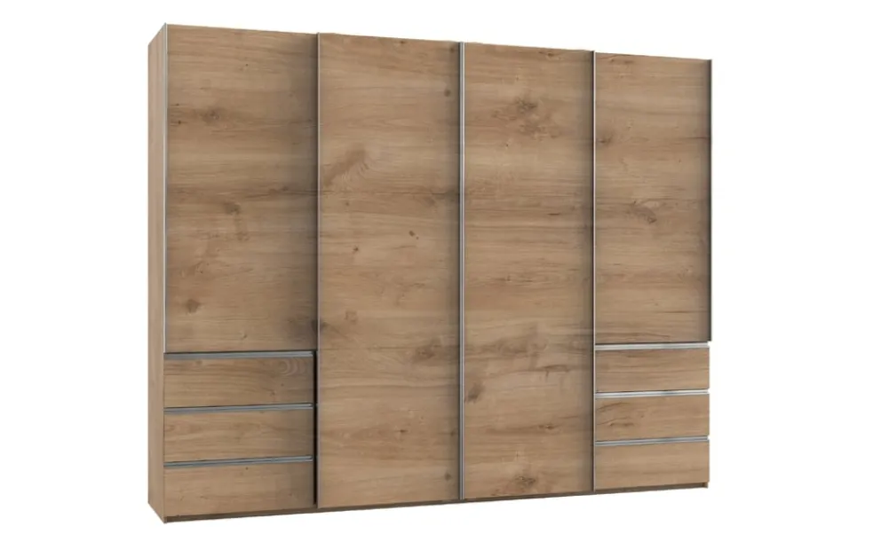 MID.YOU Schiebetürenschrank Level36 eichefarbig Best