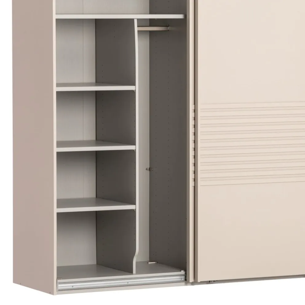 Novel Schiebetürenschrank Lugano Champagner Hot