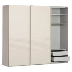 Novel Schiebetürenschrank Lugano Champagner Hot
