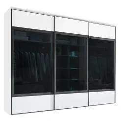 Moderano Schiebetürenschrank Paludi weiss Discount