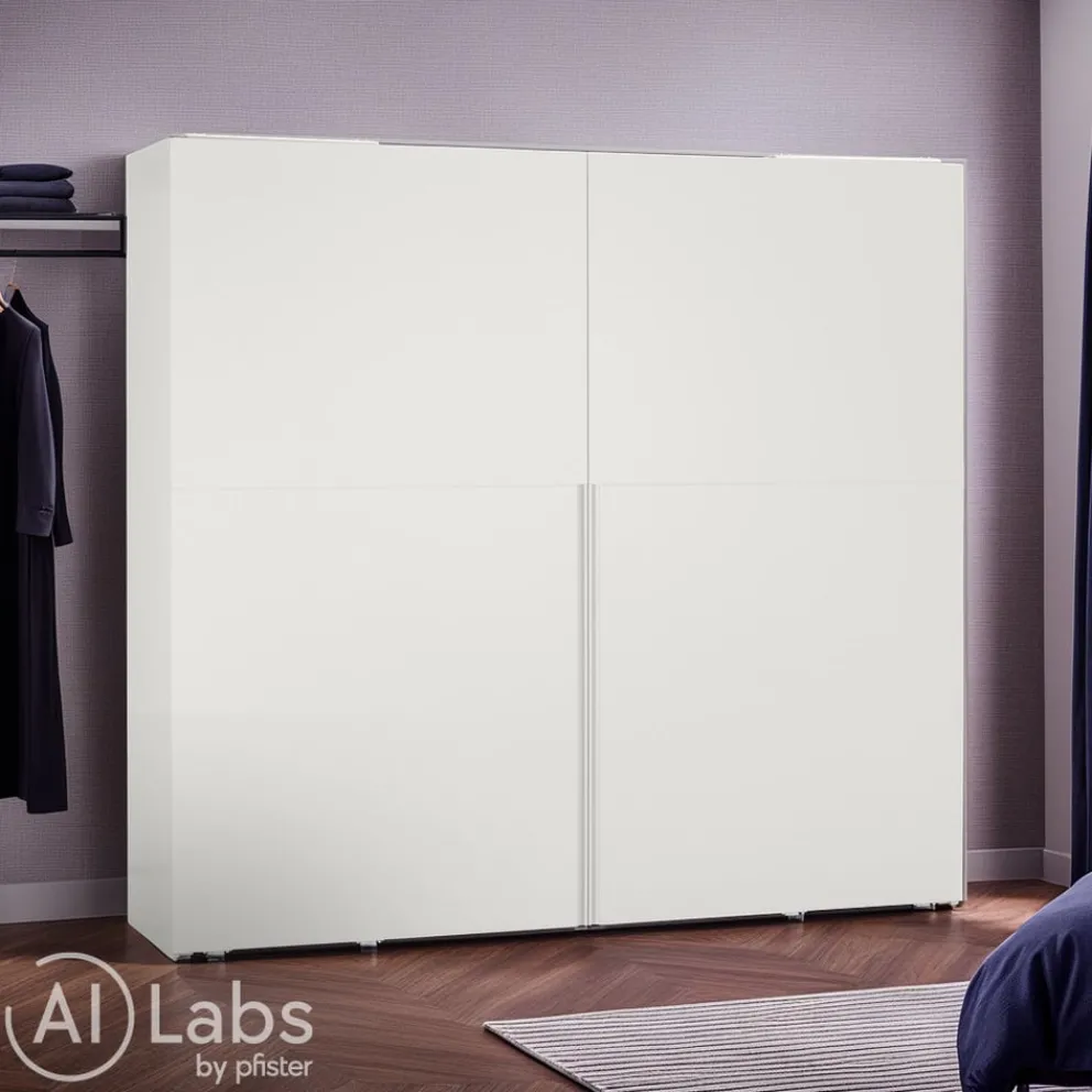 Novamobili Schiebetürenschrank Picture 300 Bianco Sale