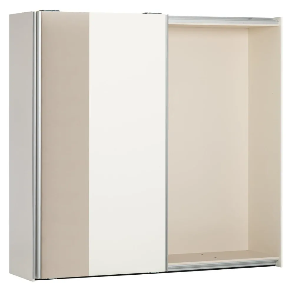 MAB Schiebetürenschrank Primeart Pragel weiss Discount