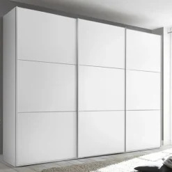 Moderano Schiebetürenschrank Primo 01 Alu, 96 weiss Hot