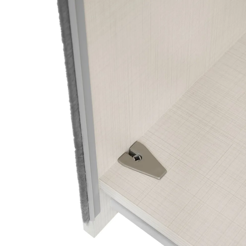 Moderano Schiebetürenschrank Primo 01 Alu, 96 weiss Hot