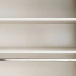 Moderano Schiebetürenschrank Primo 01 Alu, 96 weiss Hot