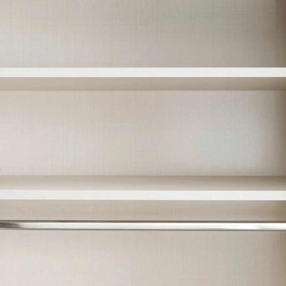 Moderano Schiebetürenschrank Primo 01 Alu, 96 weiss Hot