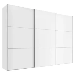 Moderano Schiebetürenschrank Primo 01 Alu, 96 weiss Hot