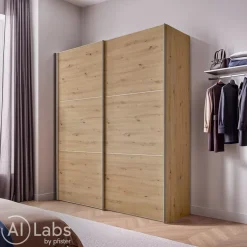 Moderano Schiebetürenschrank Primo 16 Artisan Eiche