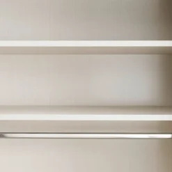 Moderano Schiebetürenschrank Primo AW Alpinweiss, Vulkan Best