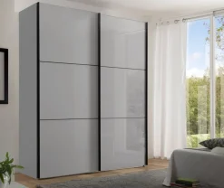 Moderano Schiebetürenschrank Primo-Glas Saphir Best
