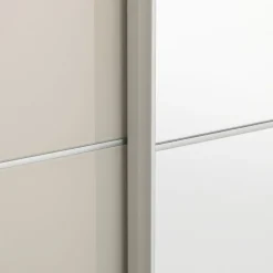 Moderano Schiebetürenschrank Primo-Glas SN Sand Outlet