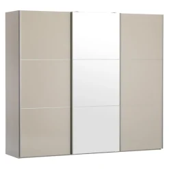 Moderano Schiebetürenschrank Primo-Glas SN Sand Outlet