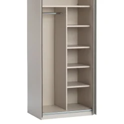 Moderano Schiebetürenschrank Primo-Glas SN Sand Outlet