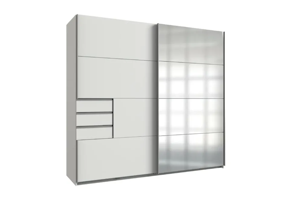 MID.YOU Schiebetürenschrank Saigon weiss Outlet