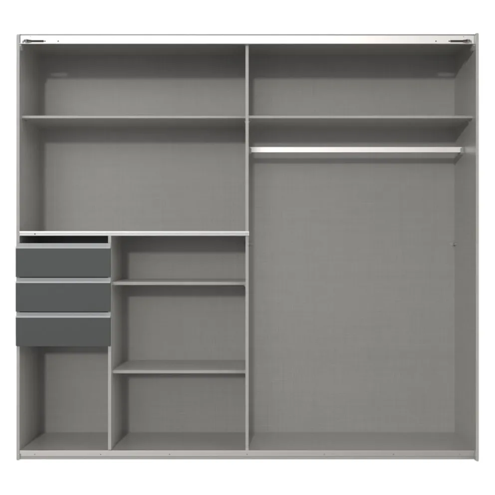 MID.YOU Schiebetürenschrank Saigon weiss Outlet