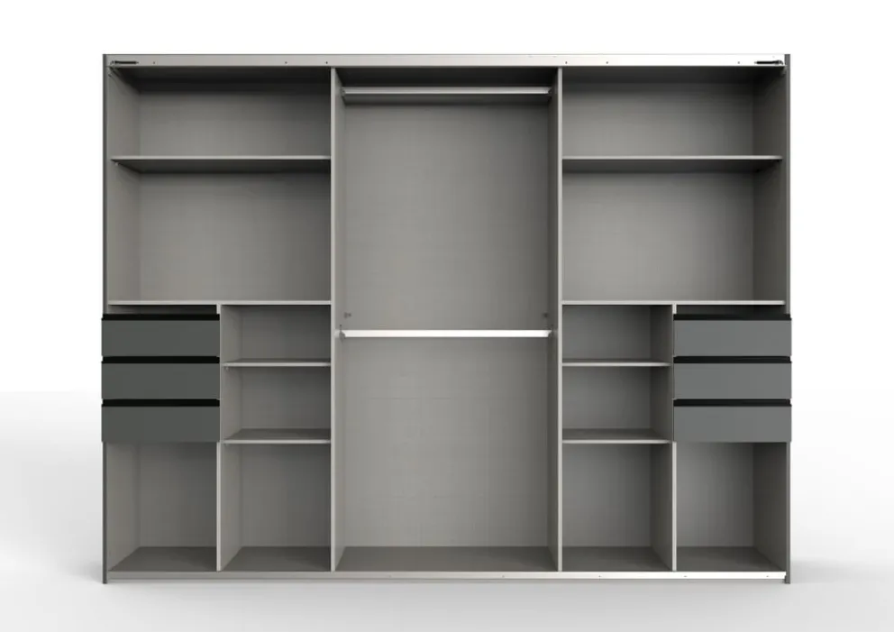 MID.YOU Schiebetürenschrank Saigon graphitschwarz Online