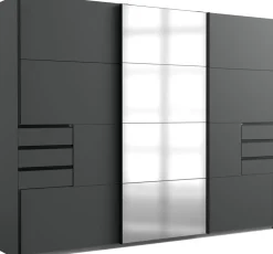 MID.YOU Schiebetürenschrank Saigon graphitschwarz Best