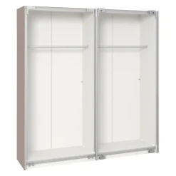 BYYU Schiebetürenschrank Slide Nougat