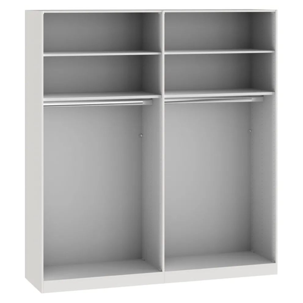 BYYU Schiebetürenschrank Slide Anthrazit matt New