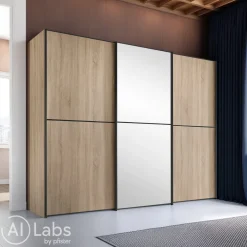 Moderano Schiebetürenschrank System One 06 Sonoma Eiche Online