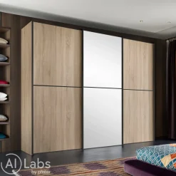 Moderano Schiebetürenschrank System One 06 Sonoma Eiche Online