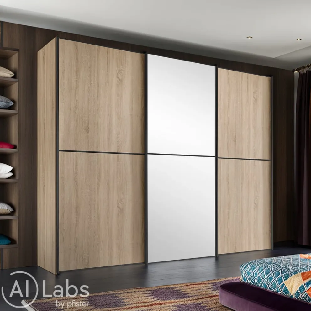 Moderano Schiebetürenschrank System One 06 Sonoma Eiche Online